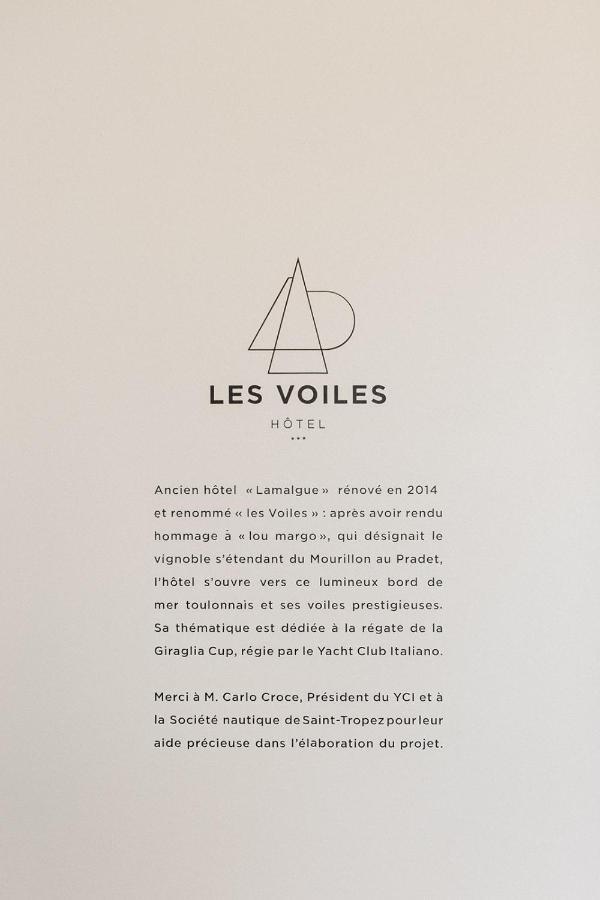 Hotel Les Voiles Toulon Exteriör bild